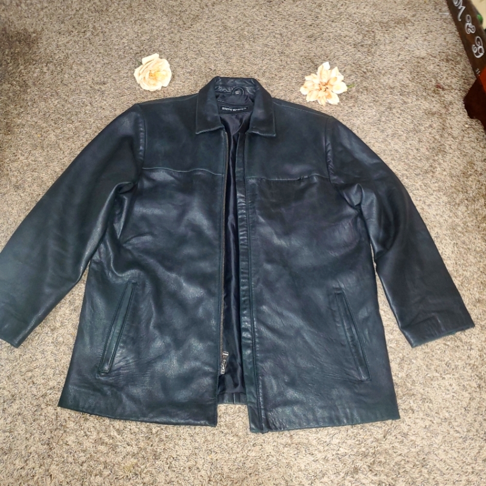 Steve Madden Genuine Leather Jacket good condition
